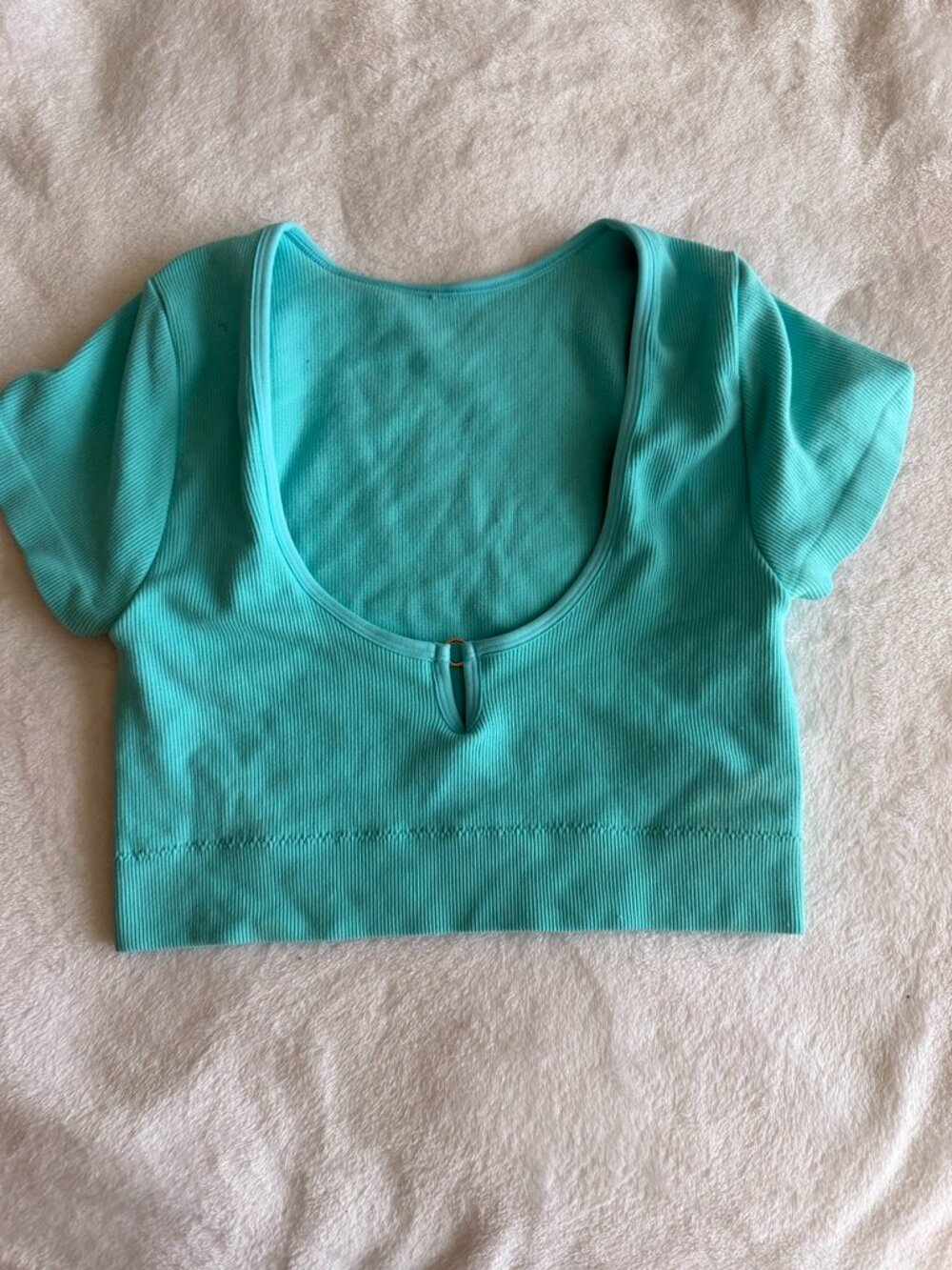 Aerie teal top